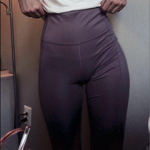 Purple leggings